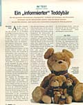 Ein „informierter" Teddybär