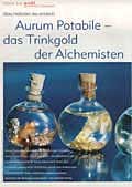 Aurum Potabile - das Trinkgold der Alchemisten